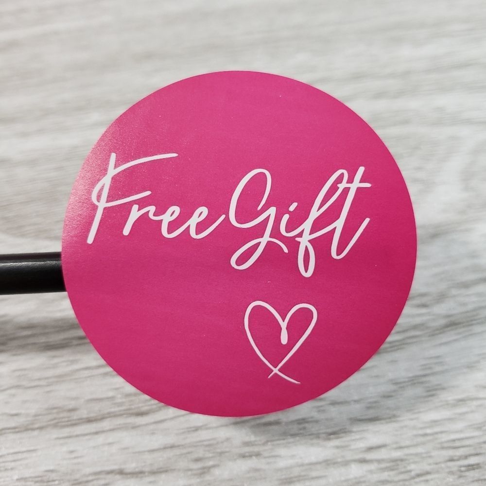 8/$20 1.5" Thank You Stickers 50ct  Round Labels